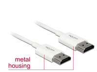 DeLOCK 85139 HDMI-Kabel 4,5 m HDMI Typ A (Standard) Weiß