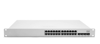 Cisco Meraki MS350-24P-HW Managed L3 Gigabit Ethernet (10/100/1000) Power over Ethernet (PoE) 1U Silver