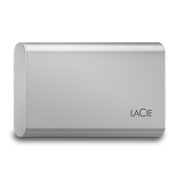 Seagate LaCie Portable SSD external hard drive 2 TB 2.5" USB Type-C Silver