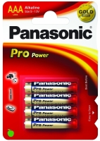 Panasonic 1x4 LR03PPG Batterie à usage unique Alcaline