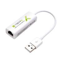Techly IDATA ADAP-USB2TY2 hálózati kártya Ethernet 100 Mbit/s