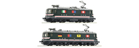 Roco Electric locomotive double traction Re 10/10 Expressz mozdony modell HO (1:87)