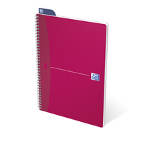 Oxford 100104241 writing notebook A4 Red