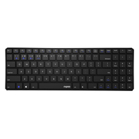 Rapoo E9100M clavier Bureau RF sans fil QWERTY Noir