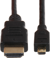Joy-iT K-1481-3M HDMI-Kabel HDMI Typ A (Standard) HDMI Typ D (Mikrofon) Schwarz