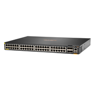 Aruba 6200F 48G Class4 PoE 4SFP+ 370W Vezérelt L3 Gigabit Ethernet (10/100/1000) Ethernet-áramellátás (PoE) támogatása 1U