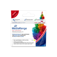 MediaRange MRCC526Y inktcartridge 1 stuk(s) Compatibel Geel