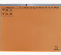 Exacompta 370109B Hängeordner Karton Orange 1 Stück(e)