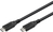 Goobay 74193 kabel USB USB4 Gen 2x2 2 m USB C Czarny