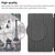 CoreParts TABX-XMI-COVER14 etui na tablet 26,9 cm (10.6") Etui z klapką Czarny, Szary, Biały