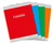 Conquerant 100104284 bloc-notes 140 feuilles Rouge, Vert, Orange, Bleu