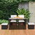 Outsunny 863-009BN outdoor furniture set Brown, White