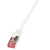 LogiLink 0.25m Cat.6 S/FTP câble de réseau Blanc 0,25 m Cat6 S/FTP (S-STP)