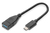 Digitus AK-300315-001-S USB kábel 0,15 M USB 3.2 Gen 1 (3.1 Gen 1) USB C USB A Fekete