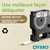 DYMO D1 - Standard Étiquettes - Noir sur transparent - 9mm x 7m