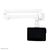 Neomounts FPMA-HAW300 uchwyt / stojak do monitorów 61 cm (24") Biały Ściana
