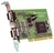 Brainboxes Universal Dual Velocity RS422/485 PCI Card (LP) csatlakozókártya/illesztő