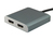 Equip 133464 USB grafische adapter 4096 x 2160 Pixels Grijs