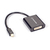 Black Box EVNMDP-DVI video kabel adapter 0,2 m Mini DisplayPort DVI-I Grijs