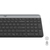 Logitech MK470 klawiatura Dołączona myszka Uniwersalne RF Wireless QWERTY Amerykański międzynarodowy Grafitowy