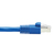 Tripp Lite N261P-006-BL Cable Ethernet F/UTP Patch Snagless Certificado 10G Cat6a (RJ45 M/M), PoE, CMR-LP, Azul, 1.83 m [6 pies]