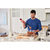 Black & Decker BCKM1012KR Mixer 0,7 l Pürierstab Rot, Edelstahl