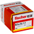 Fischer 514872 tornillo de anclaje y taco 100 pieza(s) Juego de enchufes de pared y tornillos 25 mm