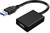 Microconnect MC-USB3.0HDMI câble vidéo et adaptateur 0,15 m HDMI Type A (Standard) USB Type-A Noir