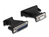 DeLOCK 61314 tussenstuk voor kabels USB A RS-232 Zwart
