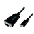 LogiLink AU0051A Videokabel-Adapter 1,2 m USB C VGA (D-Sub) Schwarz