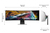 Samsung Odyssey G95SC LED display 124,5 cm (49") 5120 x 1440 Pixel 5K Ultra HD OLED Silber