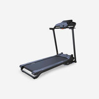 Smart Folding 10% Motorised Incline Treadmill Run500 - One Size
