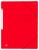 Oxford Top File + A4 Eckspannermappe mit Gummizugverschluss mit Einschlagklappen rot