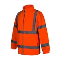 Future FJ077 Orange Hi-Viz Premium Fleece Jacket - Size EX LARGE