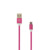 SBOX Kábel, CABLE USB A Male -> MICRO USB Male 1.5 m Pink