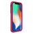 LifeProof Slam Sports Custodia Antiribaltamento per Apple iPhone X Aloha Sunset Transparente/Blue Tint/Process Magenta