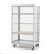 Boxwell Mobile Shelving - Without Doors - H1655 x W1200 x D600mm - Plywood Shelves - Green