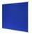 Bi-Office Earth-It Blue Felt Noticeboard Alu Frme 120x90