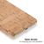 NALIA Cork Case compatible with iPhone 8 Plus / 7 Plus,  Ultra-Thin Wood Look Phone Cover Slim Back Protector Slim-Fit Protective Hardcase Skin Shockproof Bumper Light Cork