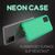 NALIA Neon Handy Hülle für Samsung Galaxy S20 Plus, Silikon Case Phone Cover Grün