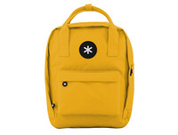 Cartera antartik mochila 2 asas y bolsillos exteriores amarillo 300x115x390 mm