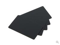 Duo Pack 2x 500 cards matt black (55x86) Blank Plastic Cards