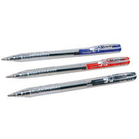 Penna a Sfera a Scatto Starline - 1 mm (Blu Conf. 20)