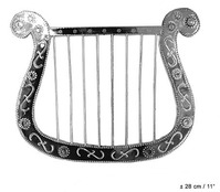 harpe d'ange argent