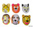 masque coque animaux enfant mix-5