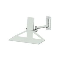 Swivel arm for electrically height adjustable LIFT work tables