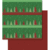 Scrapbook Paper Winterzauber rot/grün 12x12 Zoll VE=5 Blatt