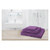 Handtuch Set 3-tlg., je 1 Stück 30x30 cm, 100x50 cm und 140x70 cm, Saunatuch, Badetuch, Strandtuch, Violett