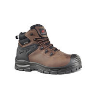 HERD WPF SAFETY BOOT SZ 10 BROWN