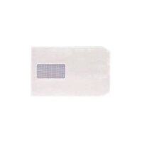 Q-Connect C5 Envelopes Window Pocket Peel and Seal 100gsm White (Pack of 500) IP53